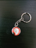 Spooked Ghost - Halloween Keyring