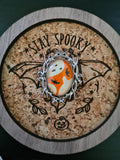 Bats and Ghosts - Halloween Brooch